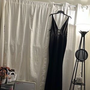 Hello Molly Elegant Black Backless Dress